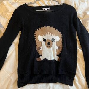 Delia’s hedgehog sweater